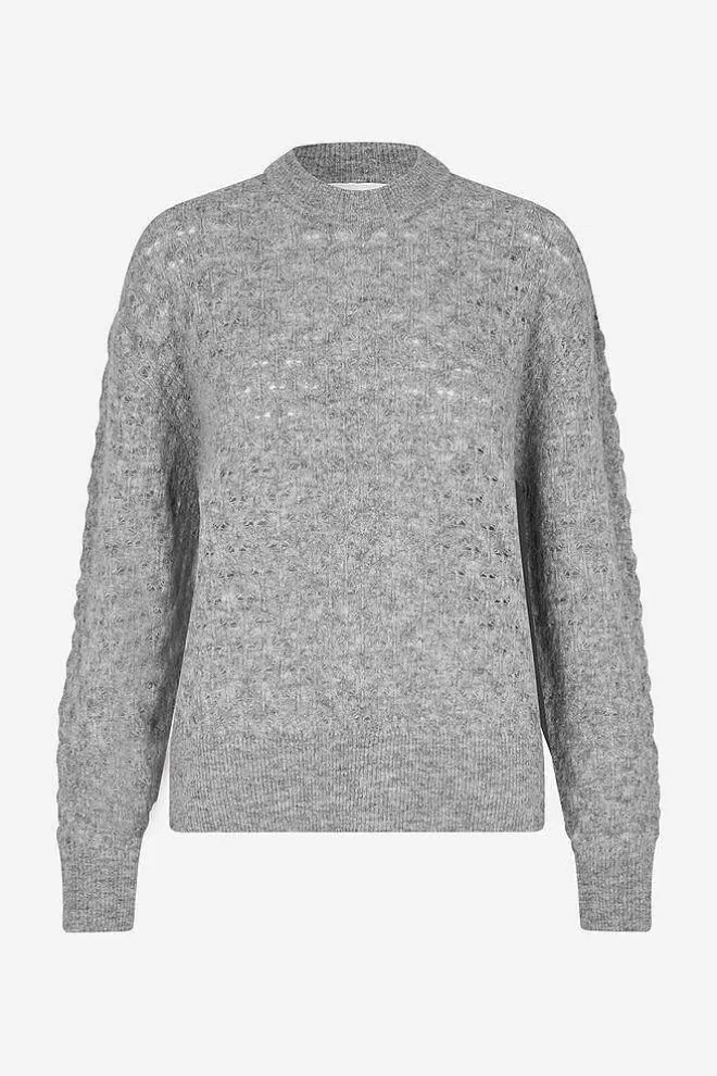 =E151 Samsøe Samsøe Saanour Pointelle Sweater 7355