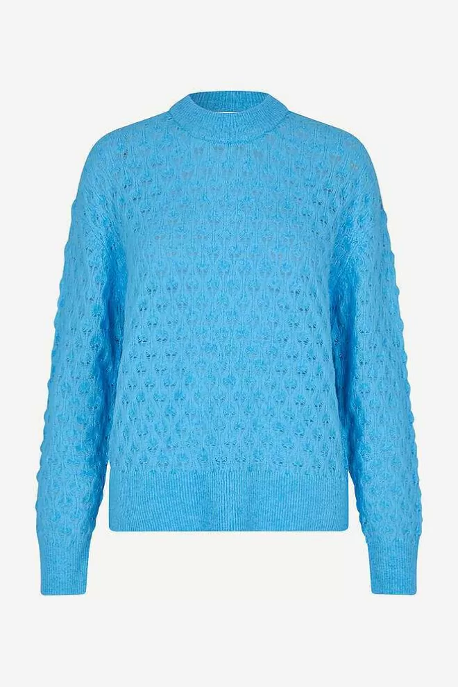 =E153 Samsøe Samsøe Saanour Pointelle Sweater 7355