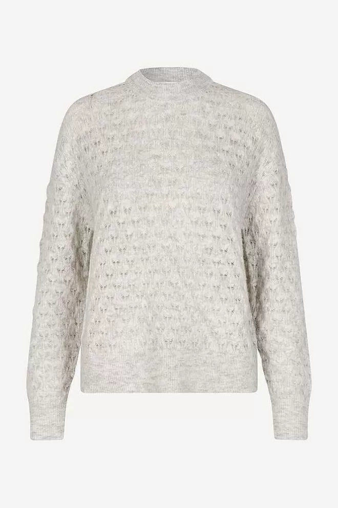 =E143 Samsøe Samsøe Saanour Pointelle Sweater 7355