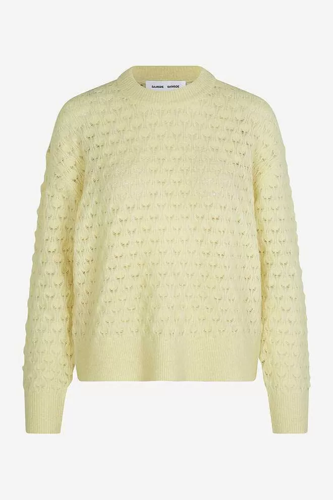 =E137 Samsøe Samsøe Saanour Pointelle Sweater 7355